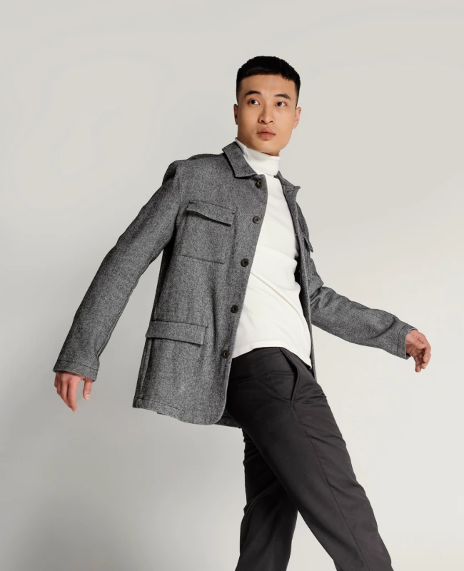 Winter Chic Knit Jacket