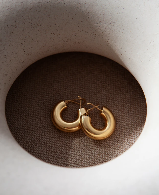 Geometric Leather Belt with Brass Buckle